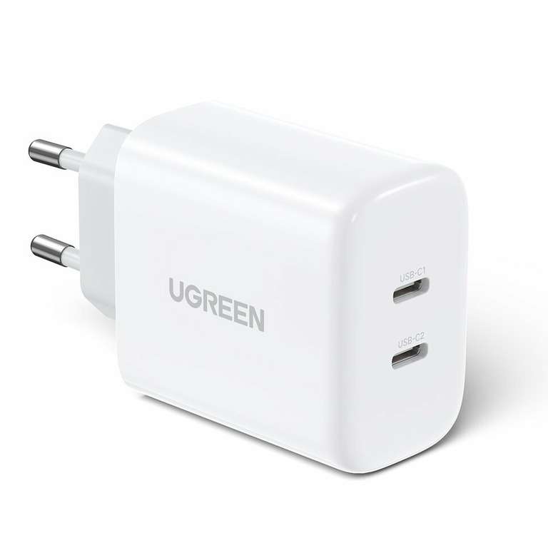 Зарядное устройство Ugreen CD243 (2x20W)
