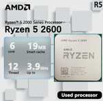 Процессор Ryzen 5 2600 б/у (с промиком 2450₽)