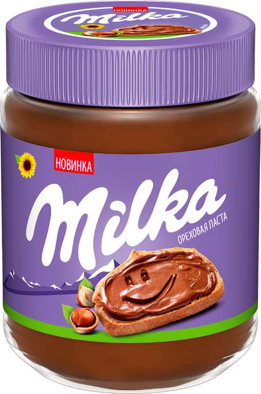 Паста Milka шоколадно-ореховая 350 г