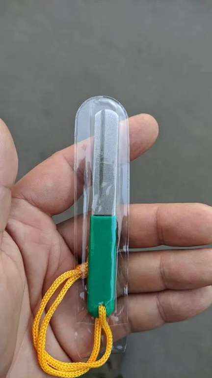 Алмазная точилка для крючков, ногтей, и прочего