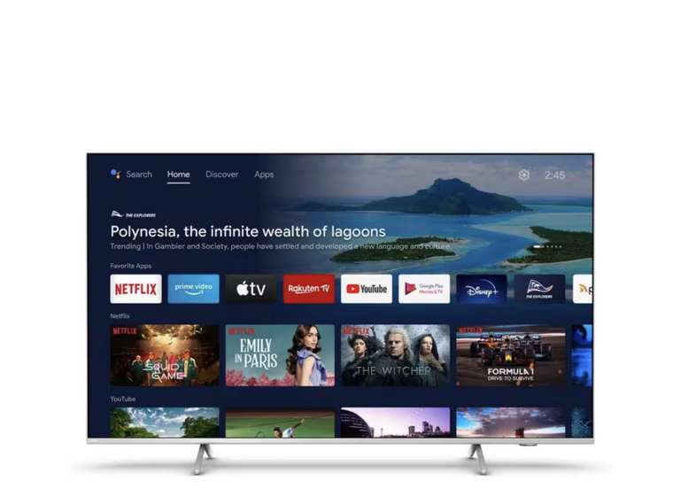 Телевизор Philips 50PUS8507/60, 50", 4K UHD, Smart TV