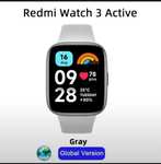 Часы Xiaomi Redmi Watch 3 active, серые, глобальная версия