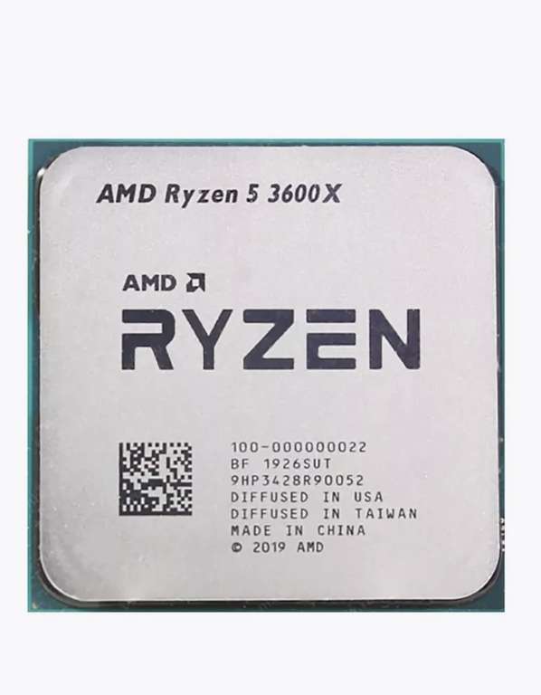 Процессор Ryzen 5 3600X, 3800/4400мгц, 6 ядер/12 потоков (с WB кошельком)