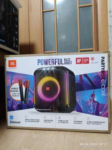 Беспроводная Bluetooth колонка JBL PartyBox Encore + микрофон