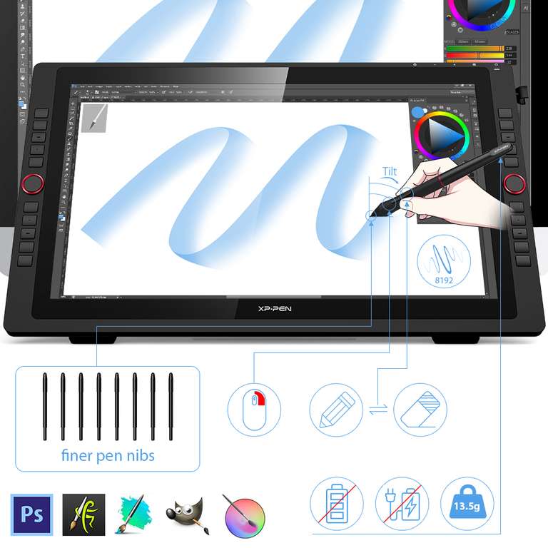Графический планшет XPPen Artist 22R Pro