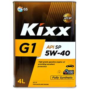 Моторное масло KIXX G1 5W-40 Синтетическое 4 л