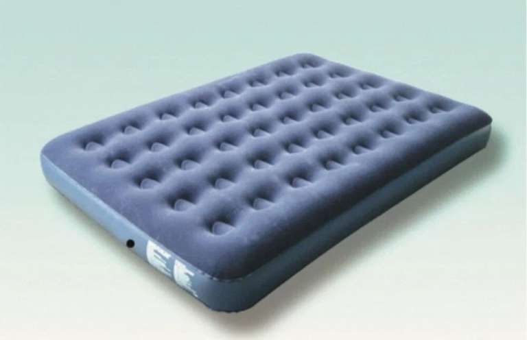 Кровать надувная без насоса Bestway Double Flocked Air Bed