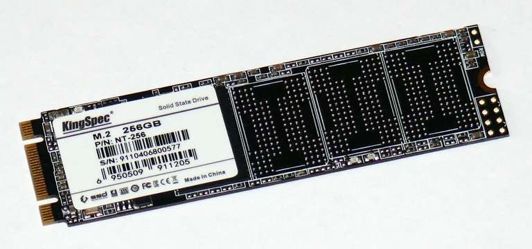 Твердотельный SSD-накопитель 256 GB KingSpek M.2 SATA3