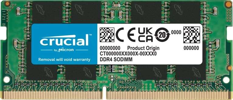 Оперативная память Crucial SO-DIMM 8GB 3200Mhz (с Озон картой)