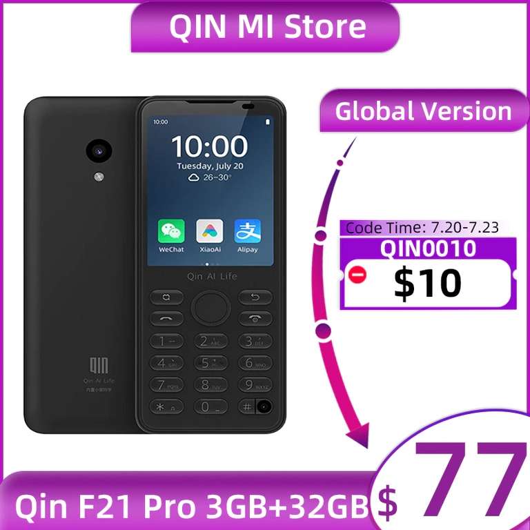 Кнопочный смартфон Qin F21 Pro 3 ГБ/32ГБ