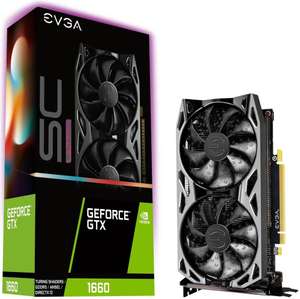 Видеокарта EVGA GeForce GTX 1660 SC Ultra Gaming 6.0 GB OC High End
