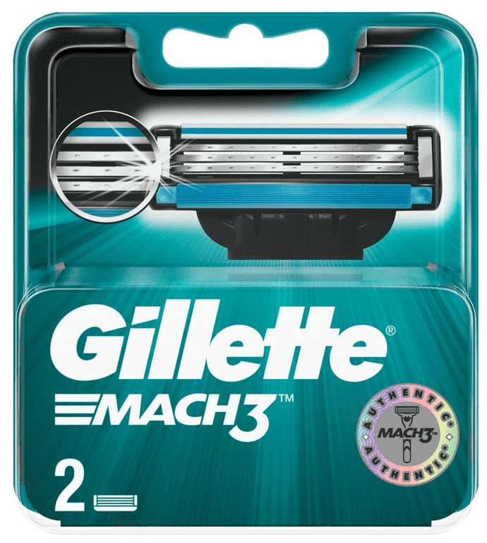 Сменные кассеты для бритья Gillette Mach3, с 3 лезвиями, 8штук