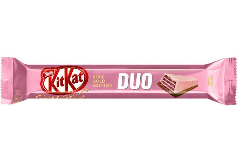 Шоколадный батончик Nestle KitKat senses Rose gold edition, 58 г (возможно, не везде)