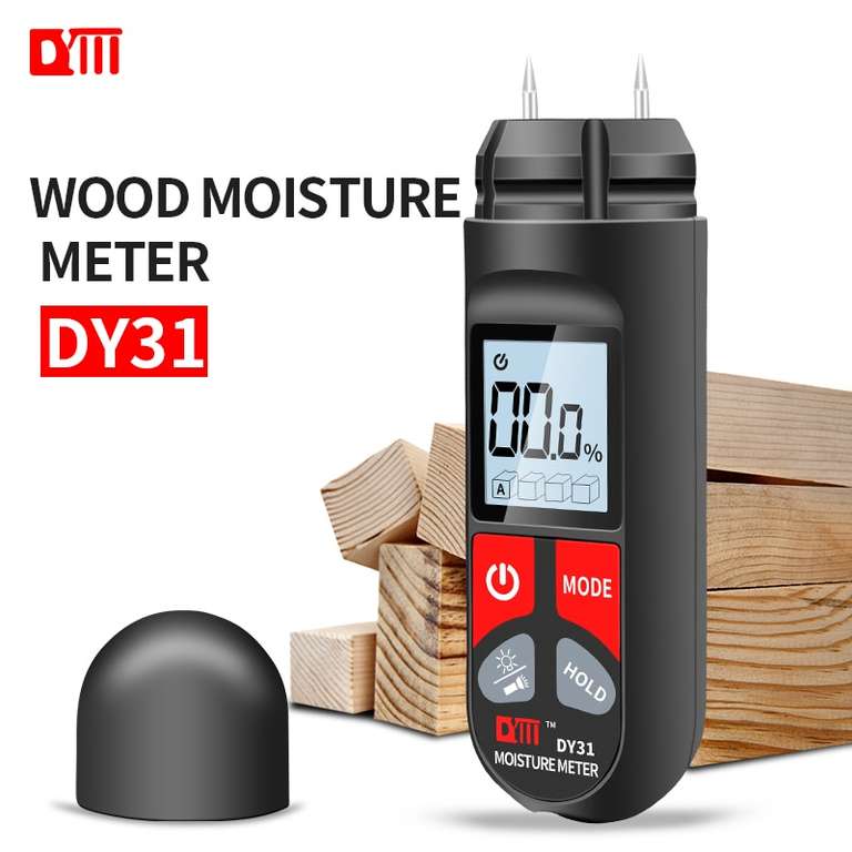 Цифровой измеритель влажности древесины DY31