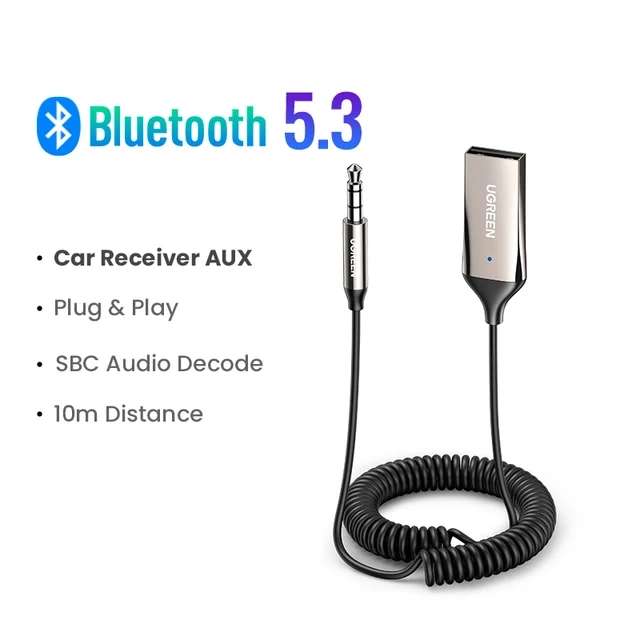 Bluetooth Aux адаптер UGREEN CM309-70601