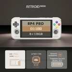 Портативная игровая консоль Retroid Pocket RP4 PRO 8x128 Gb (с Озон картой, из-за рубежа)