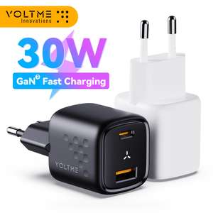 Зарядное устройство VOLTME USB Type-C, быстрая зарядка 30 Вт