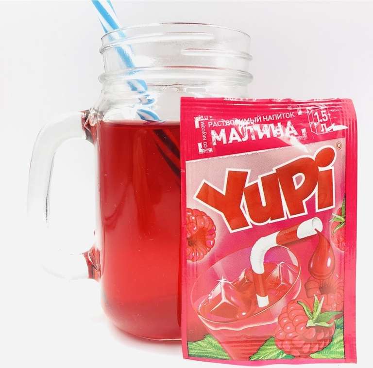 Набор YUPI Растворимый напиток. 12 вкусов по 2 шт.