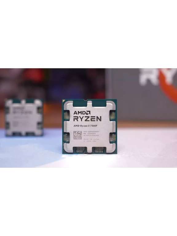 Процессор AMD Ryzen 5 7500F (AM5, 6 x 3700 МГц, OEM)