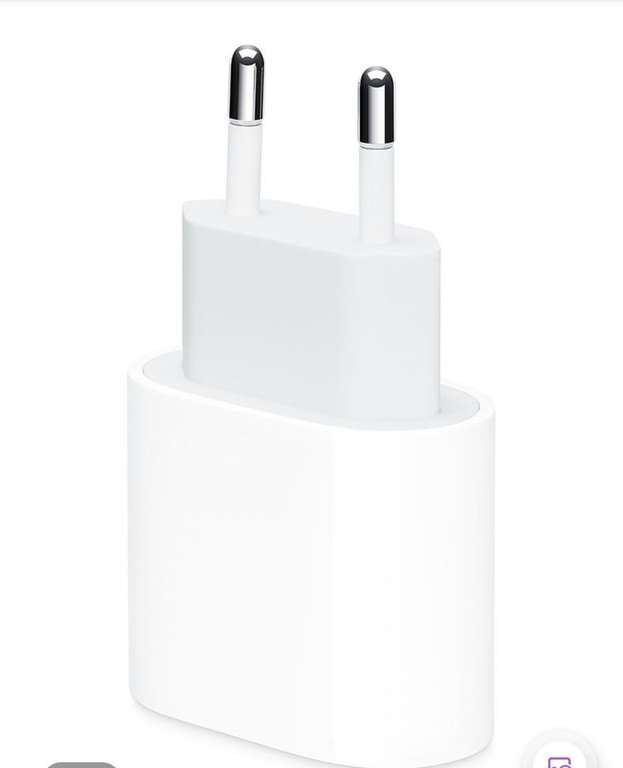 Адаптер питания (СЗУ) Apple USB-C мощностью 20 Вт (MHJE3ZM/A)
