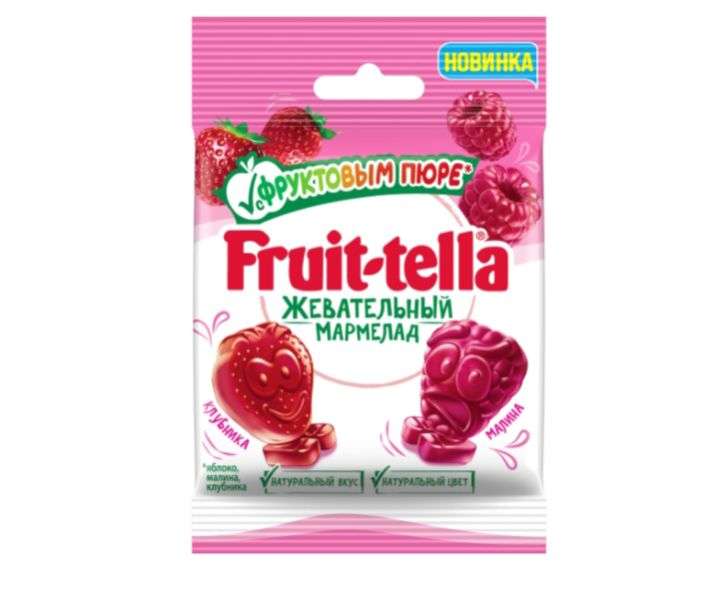 Мармелад Fruittella 100% возврат по карте Т-банка (при наличии предложения)