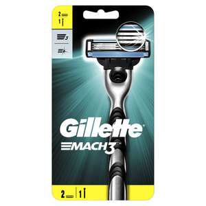 Станок д/бритья мужской Gillette Mach3 с 2 сменными кассетами