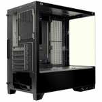 Стальной корпус для ПК Ginzzu CL570 mATX Закаленное стекло Midi-Tower С картой  Пэй