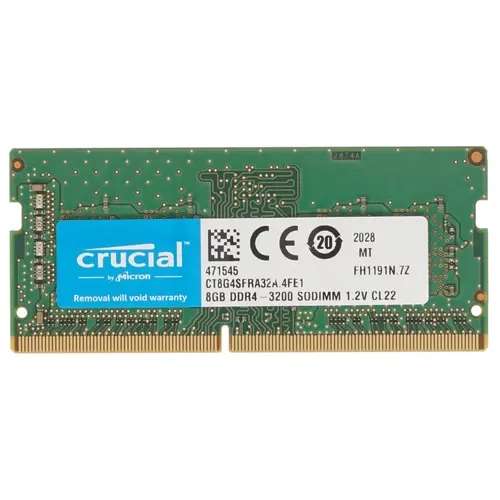 Оперативная память SODIMM Crucial (CT8G4SFRA32A) 8 ГБ