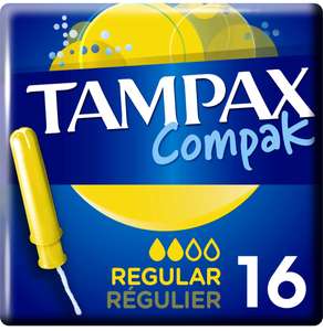 Тампоны TAMPAX Compak Regular, с аппликатором, 16 шт