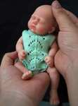 7-дюймовая полностью силиконовая кукла Micro Preemie Sweet Dreams «Белла» и «Хосе»