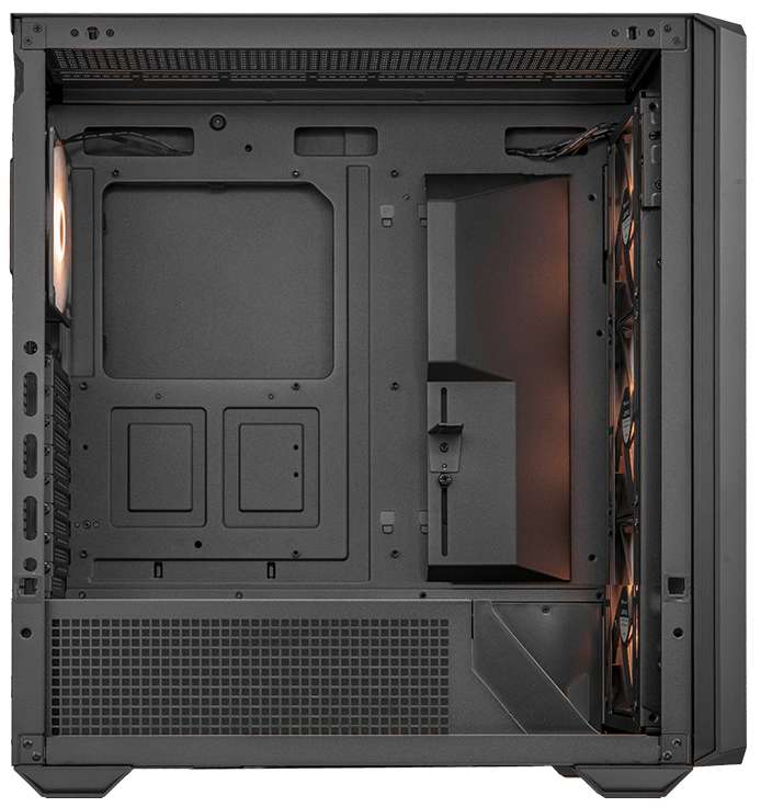 Игровой Корпус для ПК Cougar MX600 RGB черный Full-Tower, E-ATX, Micro-ATX, Mini-ITX, SSI-CEB