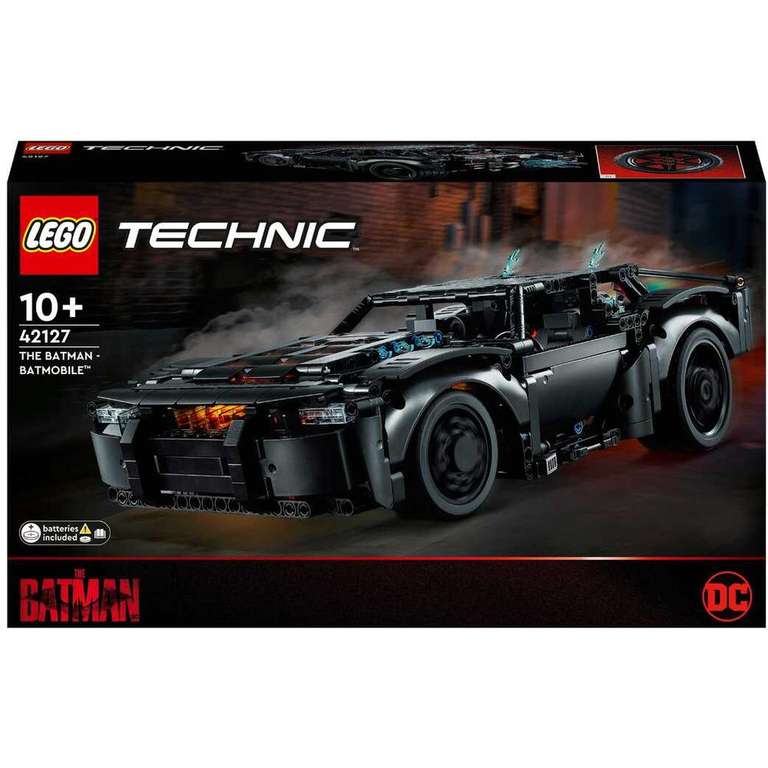 Конструктор LEGO 42127 Technic Бэтмен: Бэтмобиль