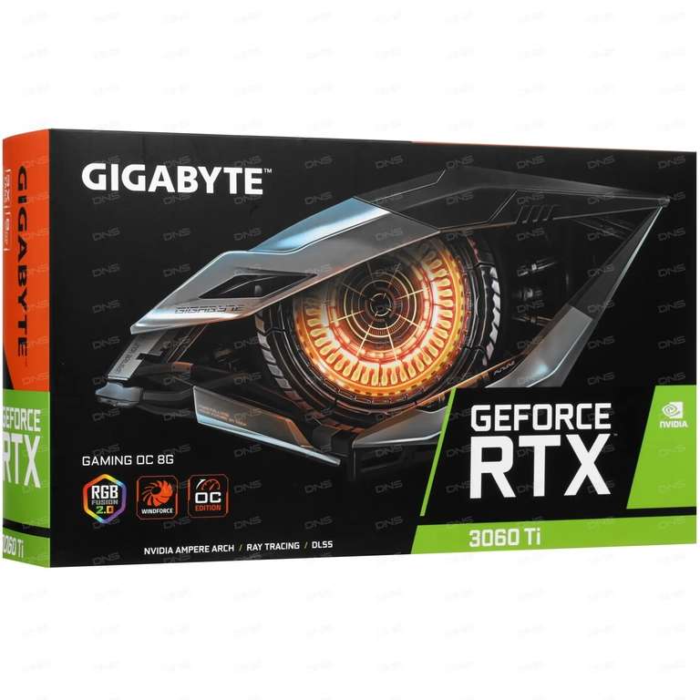 Видеокарта GIGABYTE GeForce RTX 3060 Ti GAMING OC