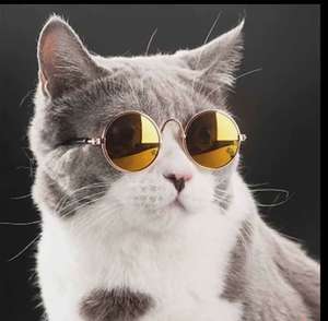 Солнцезащитные очки для кошек и маленьких собак MANHAN