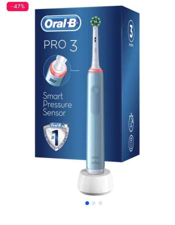 Электрическая зубная щетка Oral-B Pro 3 3000