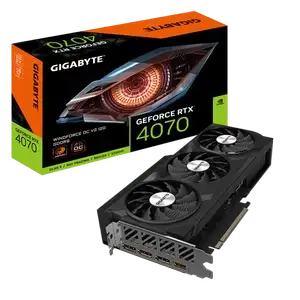 Видеокарта Gigabyte RTX 4070 WINDFORCE OC 12 ГБ (цена с озон картой)