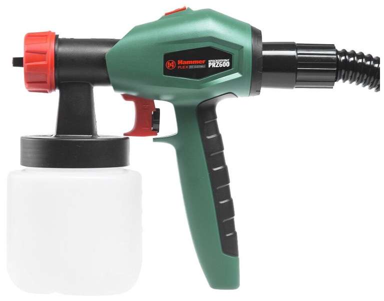 Сетевой краскопульт Hammerflex PRZ600