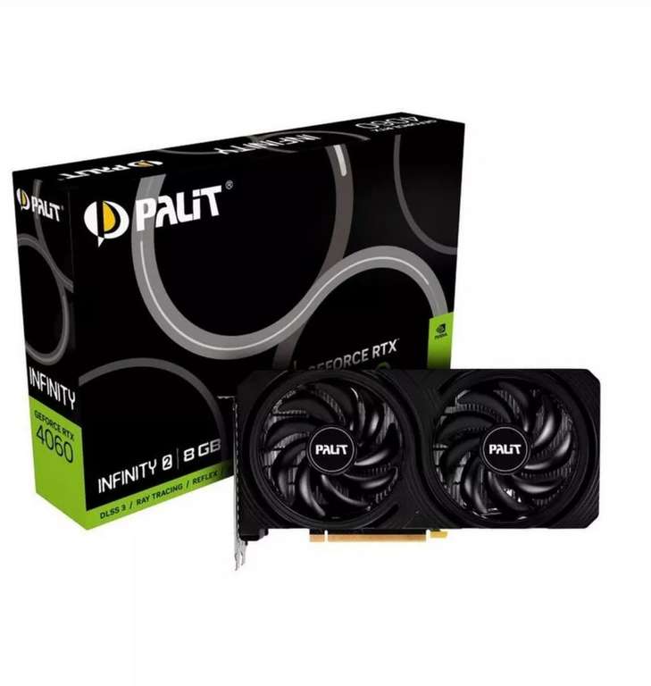 Видеокарта Palit GeForce RTX 4060 Infinity 2