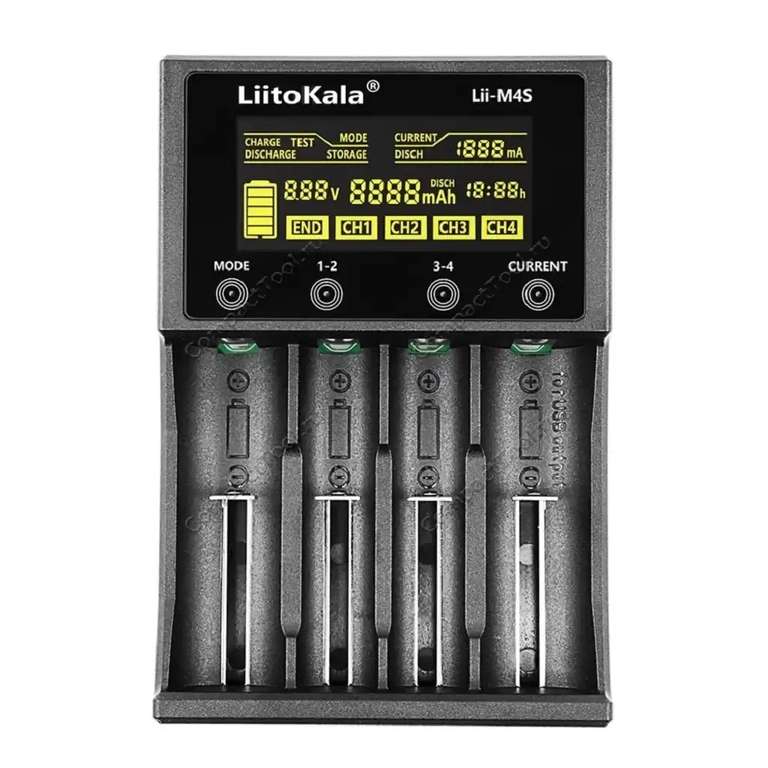 Зарядное устройство для аккумуляторов LiitoKala lii-M4S