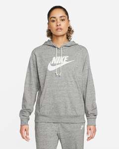 [Мск и др.] Худи спортивное NIKE, рр. XS, S, серый (черный цвет - 1210₽)