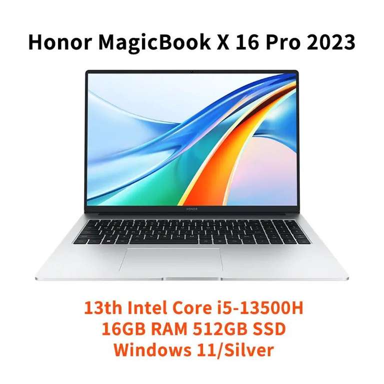 Ноутбук Honor MagicBook X16 Pro (2023) 16" i5 13500H 16/512ГБ