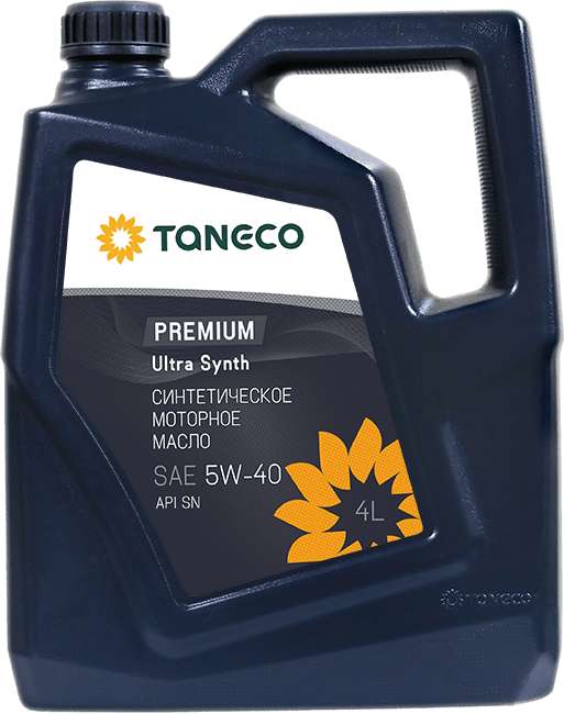 Масло моторное синтетическое Taneco Premium Ultra Synth 5W-40 4Л