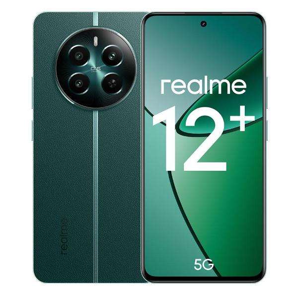 Смартфон realme 12+ 5G 8/256GB Green Malachite