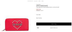 Кожаный кошелек Love Moschino + еще 2 варианта в описании