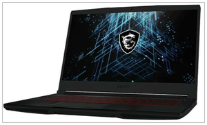 Ноутбук MSI Gaming laptop GF63 Thin 11UC-255XRU 15.6" i5-11400H+HM570/ 8Gb/256Gb/RTX3050 Max-Q/Russian keyboard/DOS Black