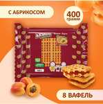 Венские Вафли Акульчев с абрикосом 400 г (с Озон картой)