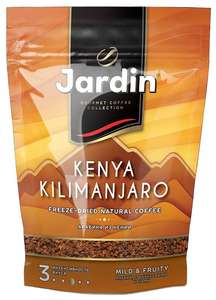 Кофе растворимый Jardin Kenya Kilimanjaro, пакет, 150 г, 6 шт. (221₽ за пачку)