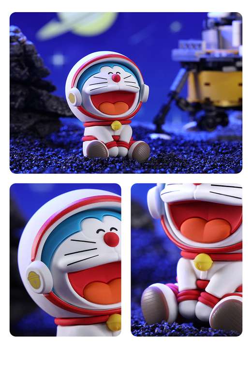 Декоративный ночник - светильник Xiaomi Rock Doraemon 1973 Дораемон
