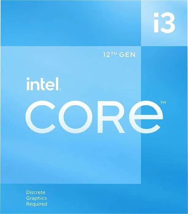 Процессор Intel Core i3-12100F OEM (без кулера), по Ozon карте