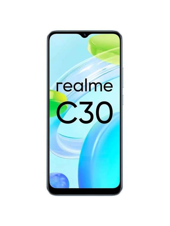 Смартфон Realme C30, 4+64 ГБ (6.5", IPS, 5000 mAh)